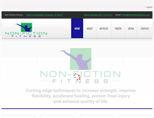 Tablet Screenshot of nonfictionfitness.com